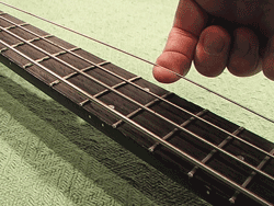Stretch out your new bass strings